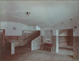 Fischer, Theodor; Jena; Universität - Innenasicht
