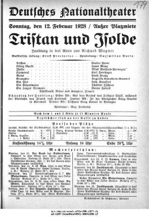 Tristan und Isolde