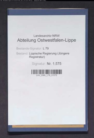 Veranlagung des Kolonats Leßmeier zu Heiligenkirchen, Amt Detmold, zur Wertzuwachssteuer