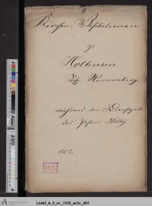 Holtensen (Ronnenberg): Visitationsakten