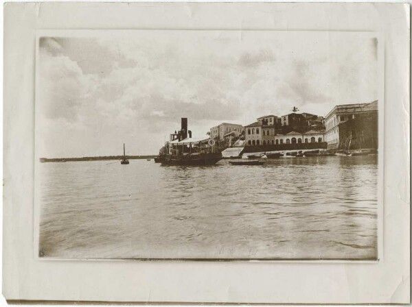 Vue du port de São Luiz do Maranhão