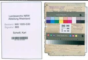 Entnazifizierung Karl Schwill , geb. 12.05.1901 (Arbeiter)