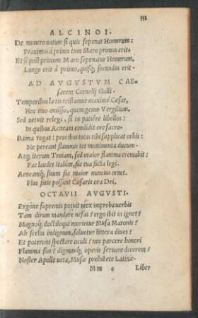 Octavii Augusti.