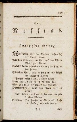 Zwanzigster Gesang