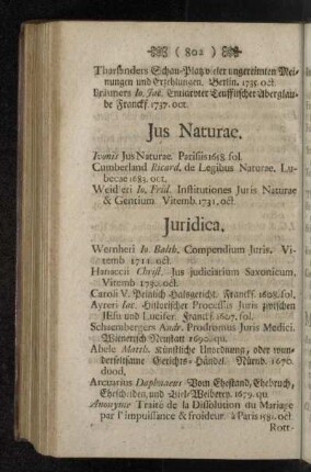 Jus Naturae.
