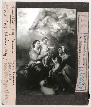 Bartolomé Estéban Murillo: Heilige Familie. Paris, Louvre