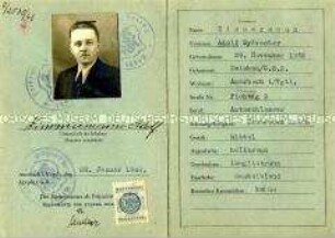 Personalausweis (deutsch und russisch) - Familienkonvolut