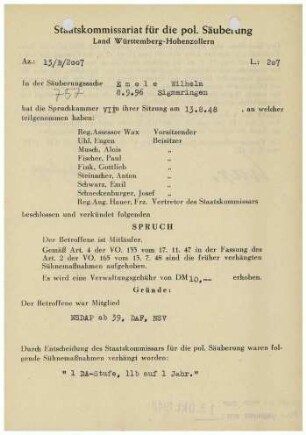 Emele, Wilhelm