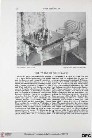 41: Die Farbe im Wohnraum