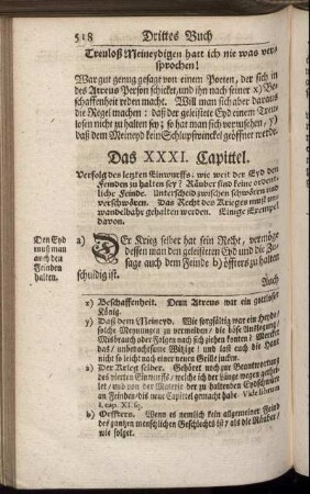 Das XXXI. Capittel. - Das XXXIV. Capittel.