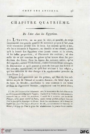 Chapitre quatrième