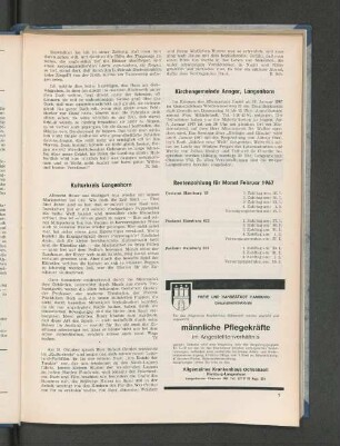 Rentenzahlung für Monat Februar 1967