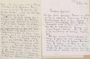 Friedrich Nieser, Berlin, an Adelbert Düringer: Interna aus dem Auswärtigen Amt, 17.06.1918