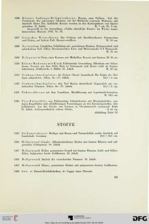 Stoffe (Nr. 1415-1484)