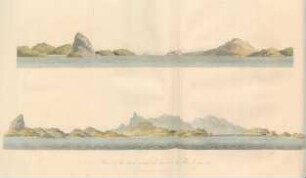 Views of the land round the harbour of Rio de Janeiro