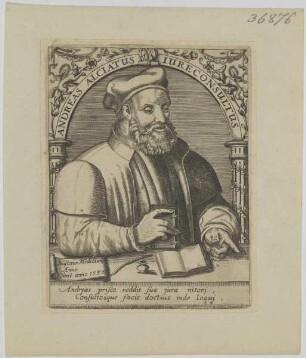 Bildnis des Andreas Alciatus
