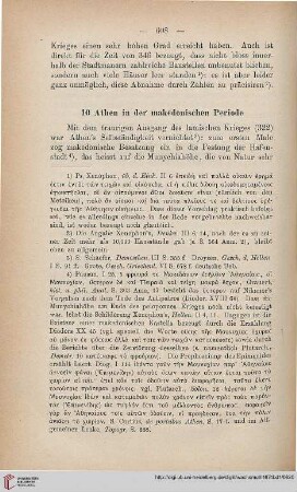 10: Athen in der makedonischen Periode