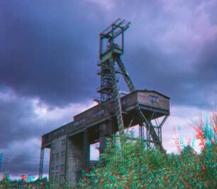Willroth, Grube Georg. Förderturm