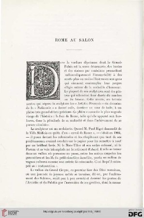 4. Pér. 9.1913: Rome au salon