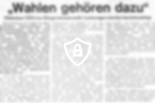 "Wahlen gehören dazu"