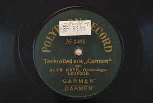 Torerolied aus "Carmen" : ["Euren Toast kann ich wohl erwidern", Torerolied des Escamillo aus der Oper "Carmen", 2. Akt] / Bizet