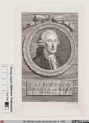 Bildnis Nicolaus Anton Johann Kirchhoff