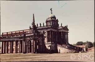 Potsdam, Park Sanssouci, Umgebung Neues Palais, Communs.