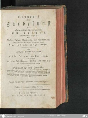 1: Vorbereitender Theil