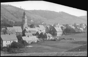 Geising. Blick auf Geising