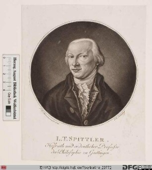 Bildnis Ludwig Timotheus Spittler (1807 Frhr. von)