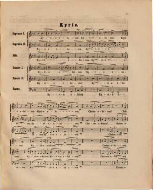 Messe "Beatus qui intelligit" für sechs Singstimmen ; nebst der gleichnamigen Motette von Orlandus Lassus