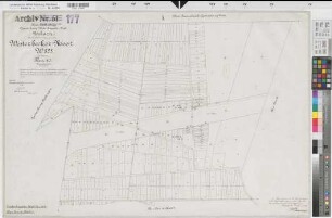 Westerkappeln (Westerkappeln), Mettingen (Mettingen), Zusammenlegung Westerbecker Moor, Urkarte I Westerkappeln Flur 10,1