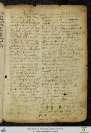 [137r] Über die sieben Messen von den Freuden Mariens.