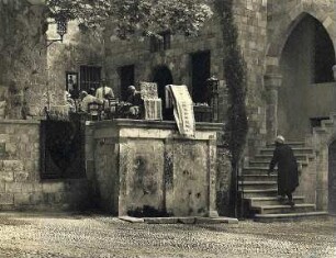 Ansicht mit Treppenaufgang