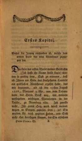 Geschichte Peter Clausens, 2