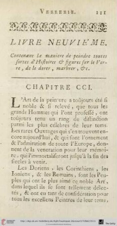 Chapitre CCI