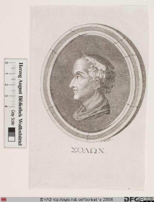 Bildnis Solon von Athen