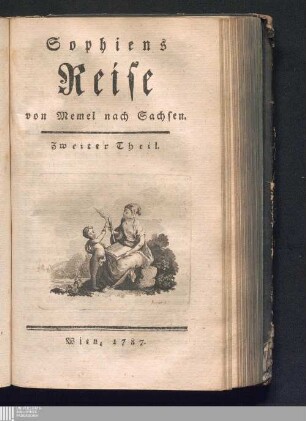 Zweiter Theil: Sophiens Reise von Memel nach Sachsen