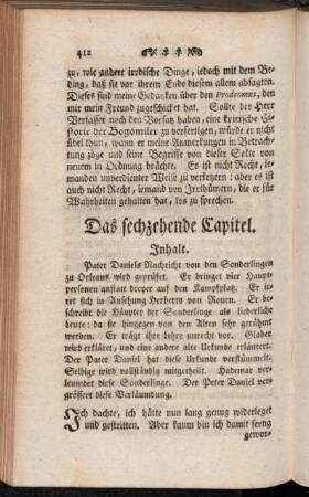 Das sechzehende Capitel.