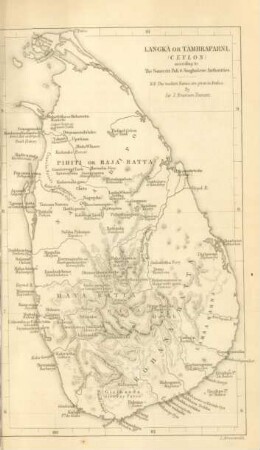 Langkâ or Tâmbraparni (Ceylon)
