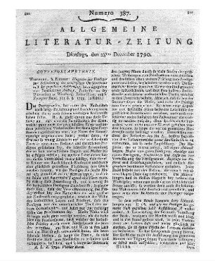 Koch, J. E. A.: Der Gesundbrunnen und das Bad zu Lauchstädt. Nebst einer kurzen Topographie des Städtchens Lauchstädt historisch, physikalisch, chemisch und medicinisch beschrieben. Leipzig: Schneider 1790