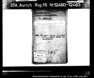 Der Widerspruch des Fleckens Neustadt-Gödens gegen die angeordnete katholische Erziehung der armen Christine Müller