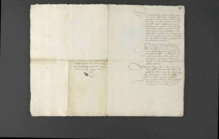 Absendung von Gesandten König Heinrichs II. von Frankreich an Herzog Christoph von Württemberg.