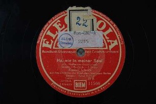 Ha, wie in meiner Seele : aus "Hoffmanns Erzählungen" / Jacques Offenbach - J. Hopp