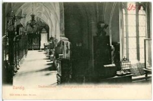 Danzig. Stadtmuseum - Kunstgewerbemuseum (Franziskanerkloster)