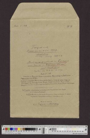 Band 44: Sommersemester 1907 (Dr. med. u. phil. a. o. Professor in Heidelberg)
