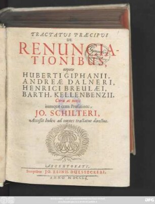 [T. 1]: Acceßit Index ad omnes tractatus directus