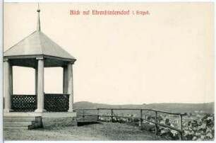 Ehrenfriedersdorf. Blick auf Ehrenfriedersdorf