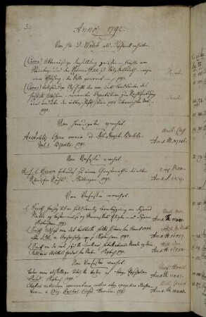 Von Hhn D. Walch als Geschenck erhalten. - Vom Herausgeber [Johann Gottlieb Buhle] verehrt. - Vom Verfasser [Arnold H. L. Heeren] verehrt. - Vom Verfasser [Laurids Smith] verehrt. - Vom Verfasser [Børge Poscholan Kofod] verehrt.
