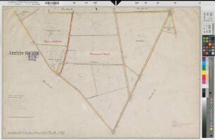 Rheine l.d.Ems (Rheine), Umlegung Hauenhorst, Urkarte II Flur 31